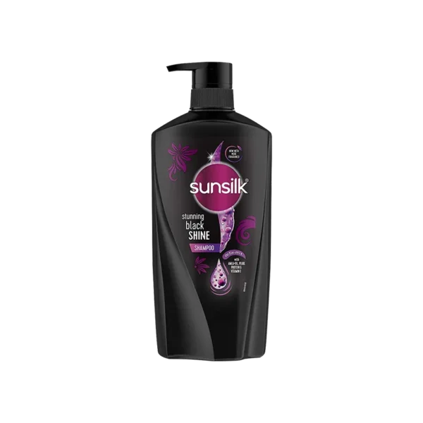 Sunsilk Stunning Black Shine Shampoo - 650 Ml
