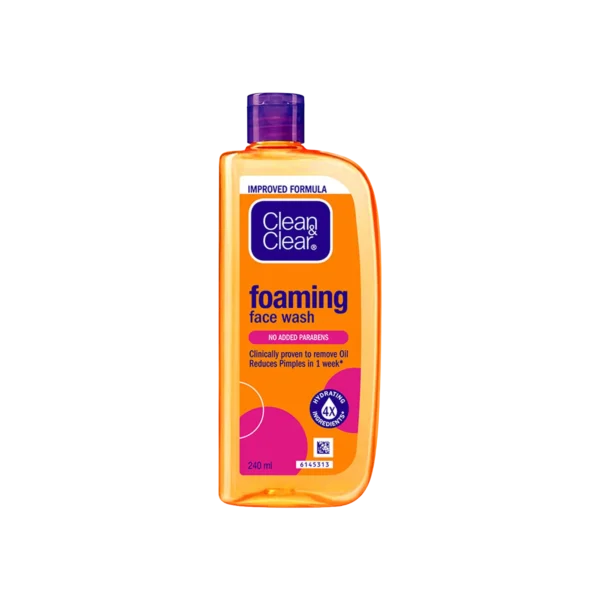 Clean & Clear Foaming Facewash - 240 Ml
