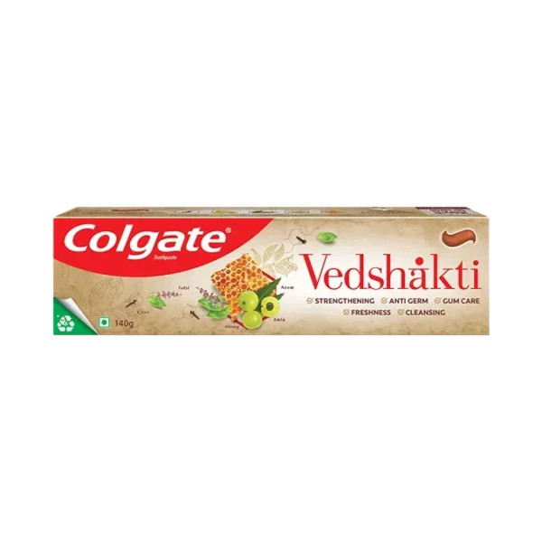 Colgate Vedshakti Toothpaste Complete Ayurvedic Protection – 140 g