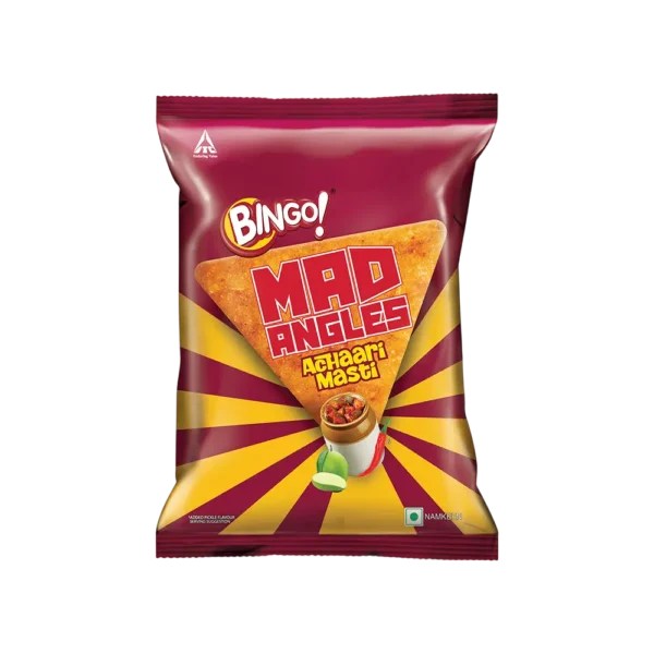 Bingo Mad Angles Achaari Masti Crisps - 60g